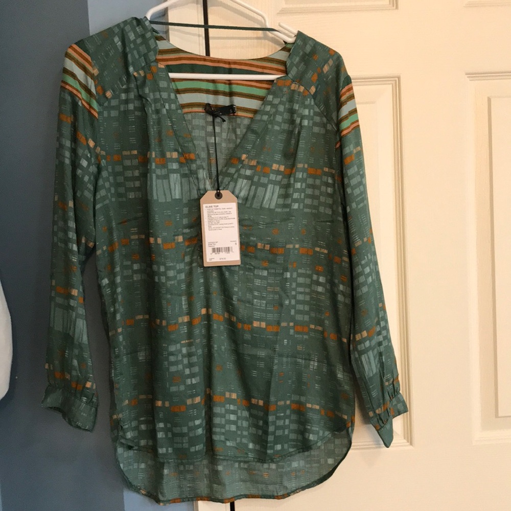 Prana Elsie Top NWT, green size small